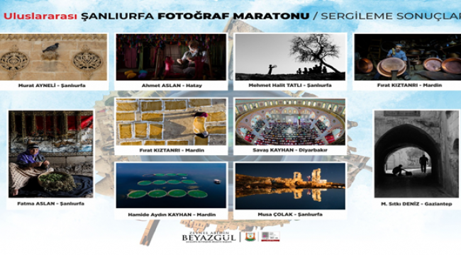 Birinci Uluslararası Fotoğraf Maratonunda Kazananlar Belirlendi