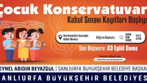 Büyükşehir'den çocuklar ve gençler için konservatuvar kabul sınavı