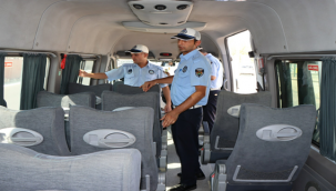 Büyükşehir Zabıta, Okul Servislerini Denetledi