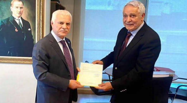 Cevheri partisinden istifa etti