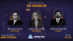 Eyyübiye Belediyesi Balıklıgöl Şiir Akşamları Başlıyor