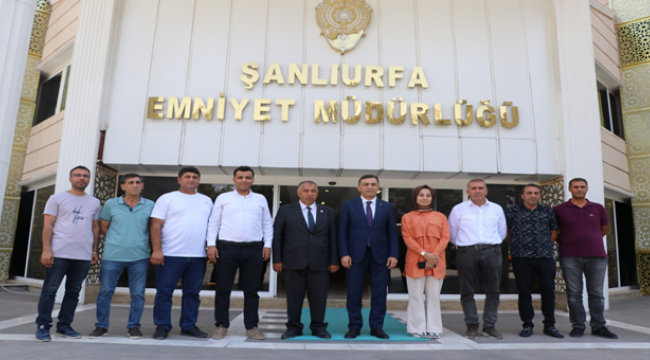 Gazetecilerden Emniyet Müdürü Ulucan'a ziyaret