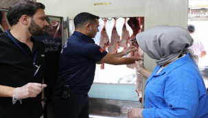 Haliliye Belediyesi Zabıta Ekipleri 3 Ton Et İmha Etti