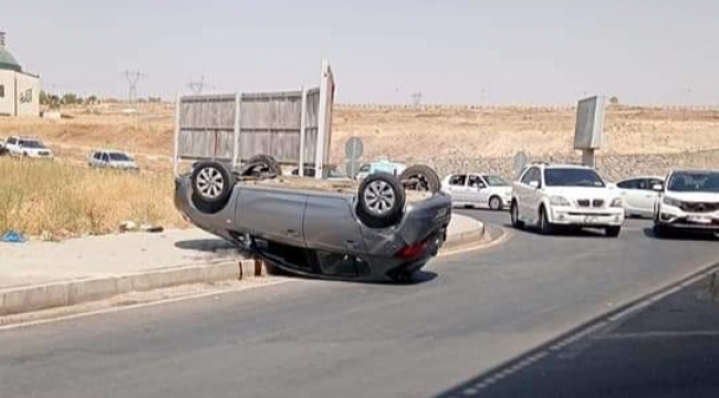 Karaköprü'de trafik kazası 