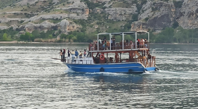 Saklı cennette turist yoğunluğu