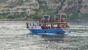 Saklı cennette turist yoğunluğu