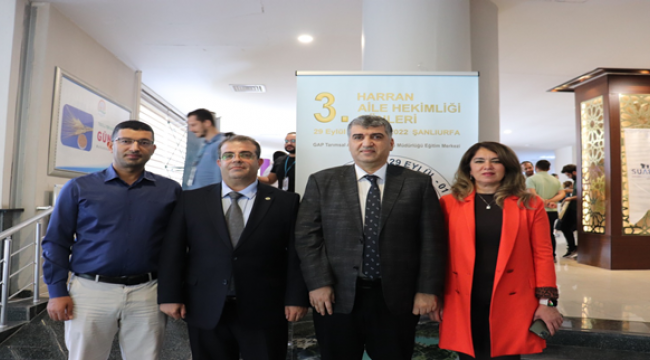 Şanlıurfa'da 3. Harran Aile Hekimliği Günleri Kongresi Başladı