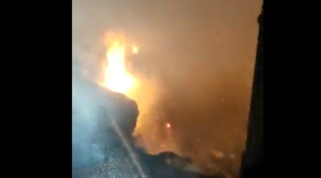 Şanlıurfa'da korkutan yangın!