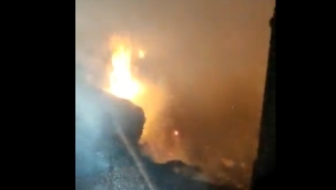 Şanlıurfa'da korkutan yangın!