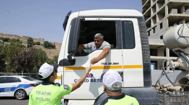 Şanlıurfa'da sürücüler uyarıldı!
