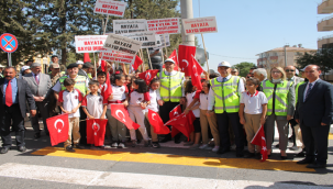 Şanlıurfa'da 'Yayalara öncelik duruşu, hayata saygı duruşu' etkinliği yapıldı