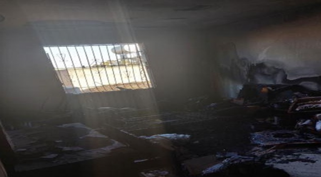 Suruç'ta bir evde çıkan yangın söndürüldü