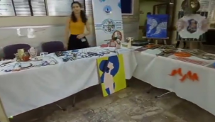 Urfa'da AMATEM'de hastalarının el emeği göz nuru ürünleri sergilendi!