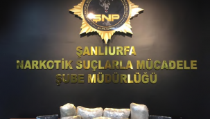 Urfa"da durdurulan araçta uyuşturucu ele geçirildi 