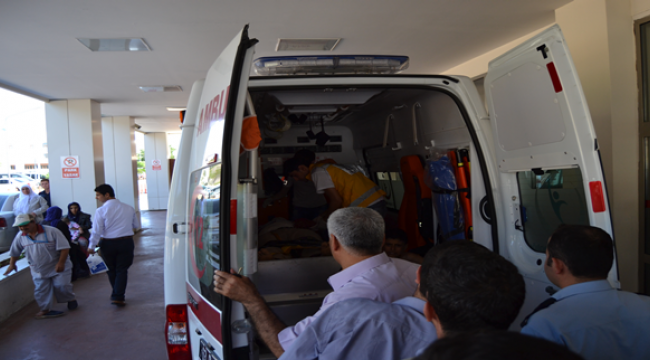 Urfa'da işçiler yedikleri yemekten zehirlendi