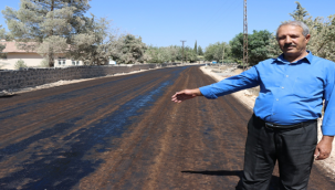 Viranşehir Kırsalında Sathi Asfalt Çalışması