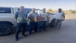 Yaralı bulunan peçeli Baykuş tedavi altına alındı