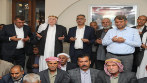 Akçakale'de iki aşiretleri arasındaki husumet barışla son buldu