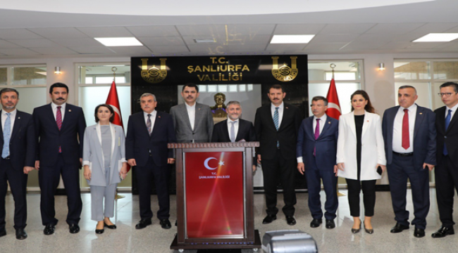 Bakan Nebati ve Kurum Şanlıurfa'da