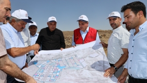 BAŞKAN BEYAZGÜL, "KUZEY ŞEHİR KONUT PROJESİ UYDU KENT NİTELİĞİNDE"