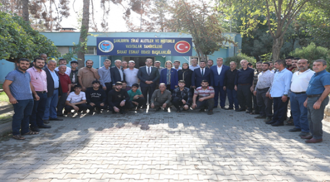 Başkan Canpolat, Esnaf odaları ve çarşı esnafıyla bir araya geldi
