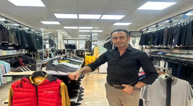 Bay Veysel Kurtoğlu giyim mağazası Silifke'de açıldı 