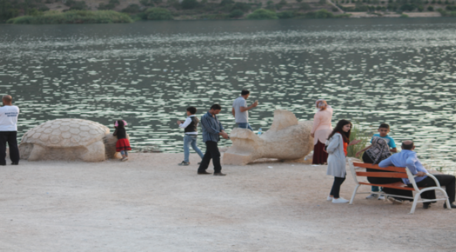 Bozkırın ortasındaki 'sahil kenti' Halfeti