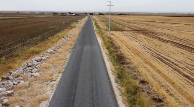Büyükşehir'den Siverek Kırsalında Yol Çalışması