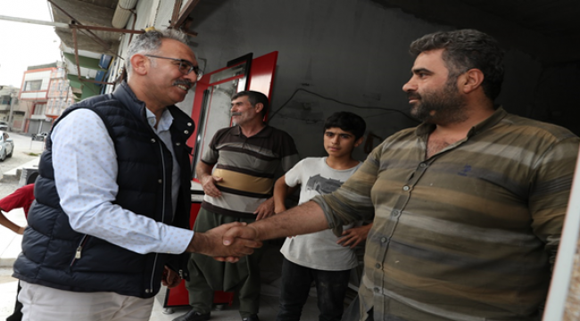 Eyyübiye Belediye Başkanı Mehmet Kuş, Yenice Mahalesi'nde Halka Buluştu