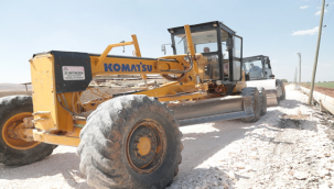 Eyyübiye Kırsalında Yol Çalışmaları Hızla Devam Ediyor