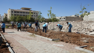 Eyyübiye Yeni Parklarla Yeşilleniyor