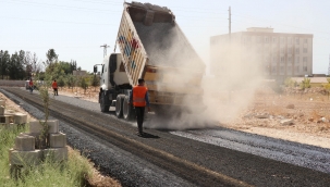 HALİLİYE'DE ASFALT ÇALIŞMALARI HIZ KAZANDI
