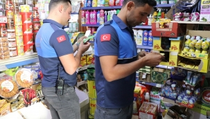 HALİLİYE'DE OKUL ÇEVRESİNDEKİ MARKET VE PAZAR YERLERİNE SIKI DENETİM