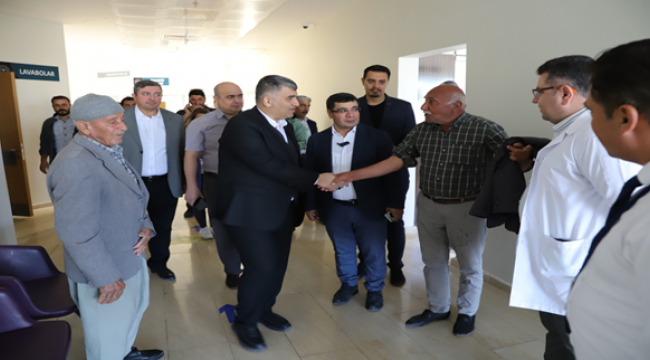 İl Sağlık Müdürü Mehmet Gülüm Bozova'daki Sağlık Tesislerini Ziyaret Etti