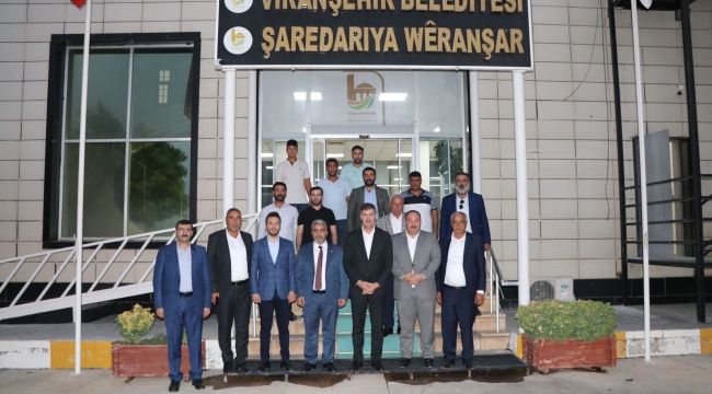 MİLLETVEKİLİ DEMİRKAYA'DAN VİRANŞEHİR BELEDİYESİNE ZİYARET