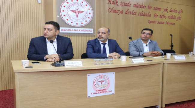 Şanlıurfa'da Bebek Ölümlerini Önlemeye Yönelik Toplantı Gerçekleşti