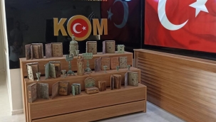 Şanlıurfa'da çok sayıda tarihi eser ele geçirildi 