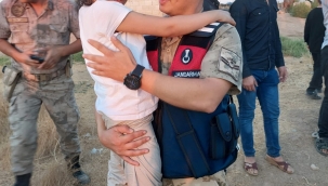 Şanlıurfa'da kaybolan çocuğu Jandarma buldu 