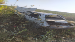 Şanlıurfa'da otomobil takla attı, 4 yaralı