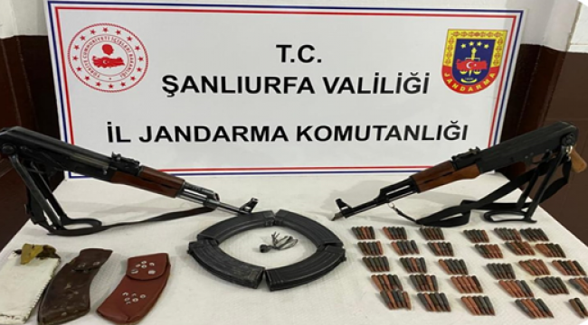 Şanlıurfa'da silah operasyonunda 14 gözaltı