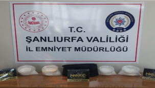 Şanlıurfa'da uyuşturucu operasyonu!