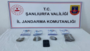 Şanlıurfa jandarmadan uyuşturucu operasyonu