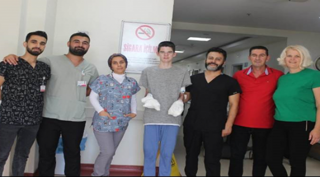 Şifayı Urfa'da buldu