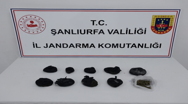 Suruç'ta uyuşturucu operasyonu