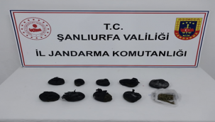 Suruç'ta uyuşturucu operasyonu