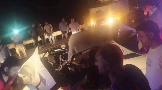 Suruç yolunda feci kaza, 2 ölü, 4 yaralı 