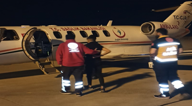 Uçak Ambulans Şanlıurfa'dan Kalp Nakli İçin Havalandı