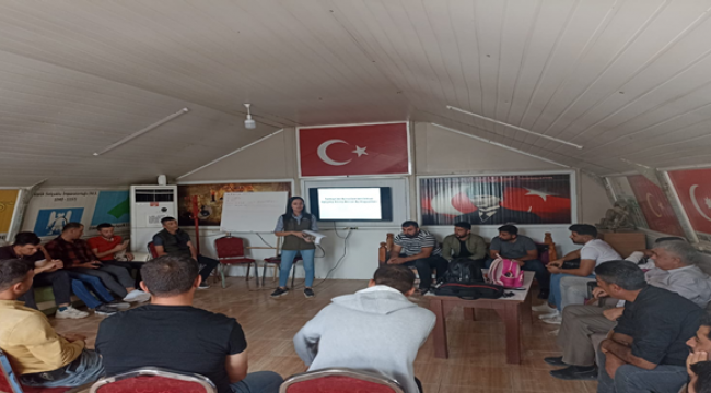 Urfa'da avcılık eğitimi verildi