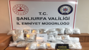 Urfa'da uyuşturucu operasyonu, 1 gözaltı
