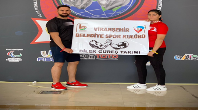 Viranşehir Belediye Sporcusu Göğsümüzü Kabarttı